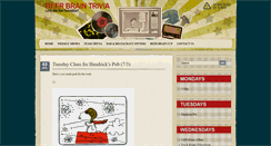 Desktop Screenshot of beerbraintrivia.com